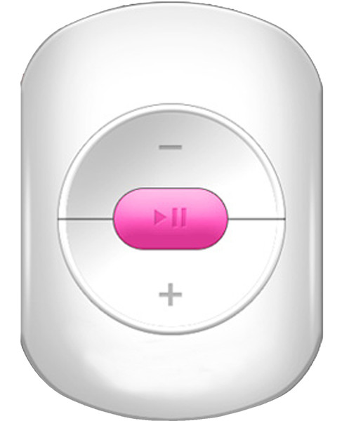 Brigmton BPA-41-R MP3 4ГБ Розовый, Белый MP3/MP4-плеер