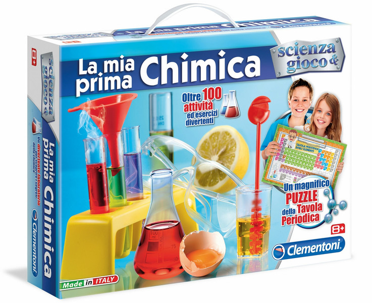 Clementoni 12800 Chemie Wissenschafts-Bausatz & -Spielzeug für Kinder