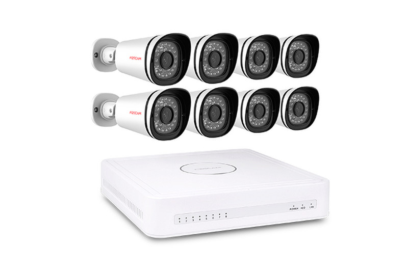 Foscam FN3108XE-B8-2T IP Indoor & outdoor Bullet White surveillance camera