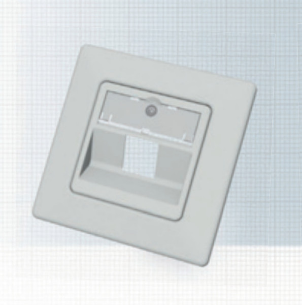 EasyLan CKVDUSL1R White switch plate/outlet cover