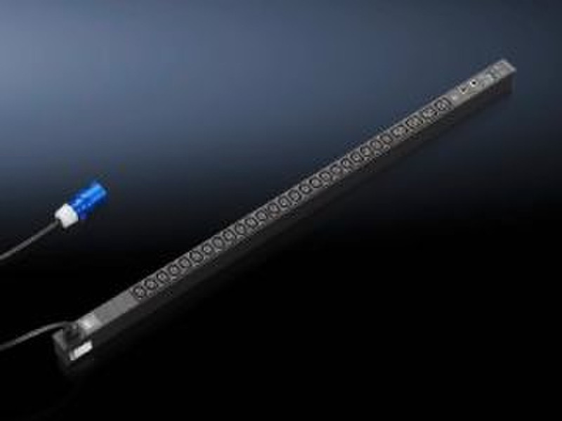 Rittal DK 7955.210 28AC outlet(s) Black power distribution unit (PDU)