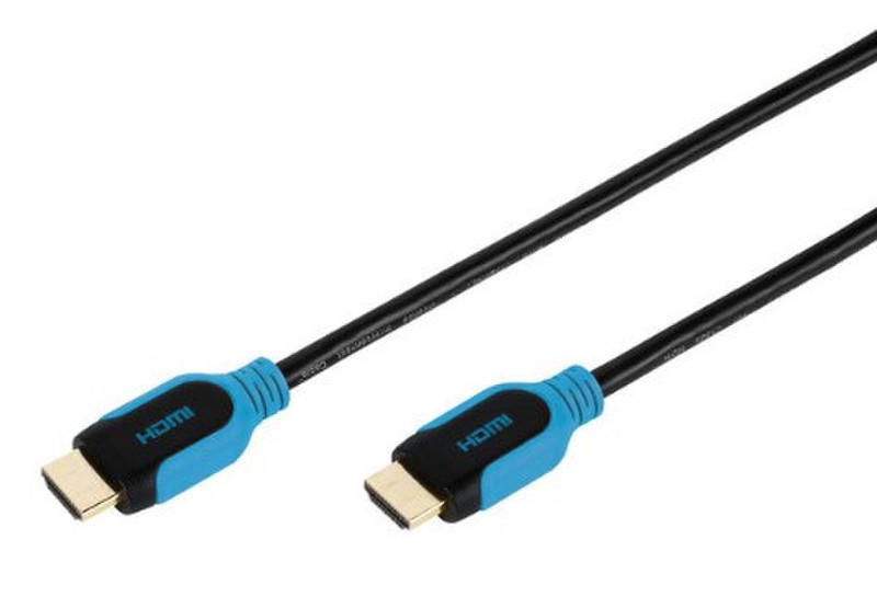 Vivanco 42956 2.5m HDMI HDMI Schwarz, Blau HDMI-Kabel