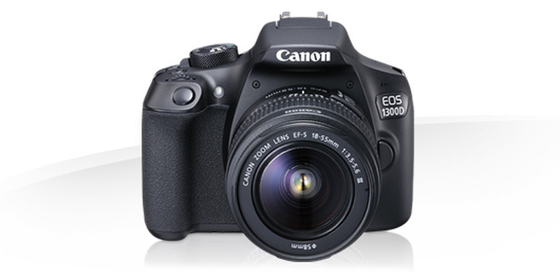 Canon EOS 1300D 18MP CMOS 5184 x 3456pixels Black