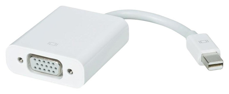 Ewent EW-140506-001-B-P 0.15m Mini DisplayPort VGA (D-Sub) White video cable adapter