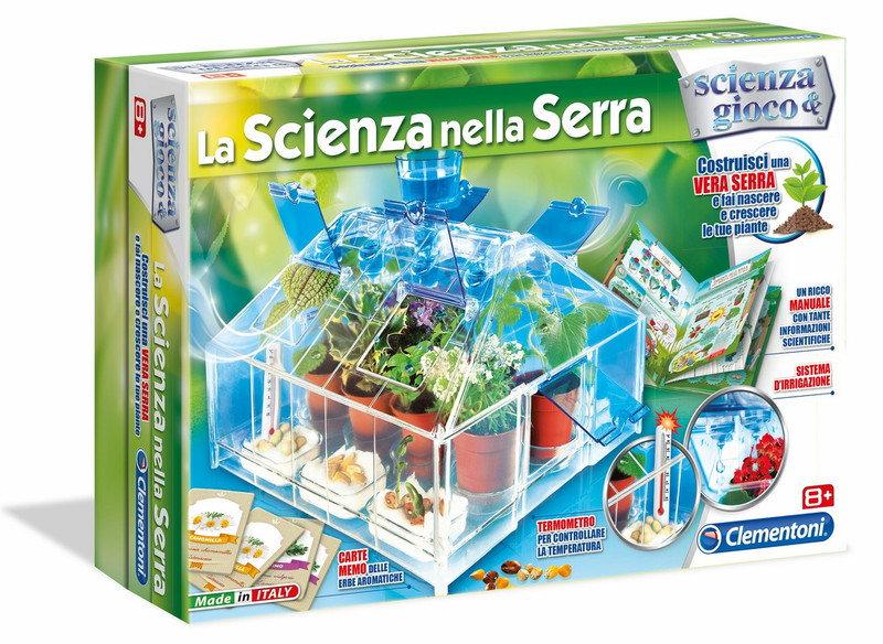 Clementoni 13906 Biologie Experimentier-Set Wissenschafts-Bausatz & -Spielzeug für Kinder
