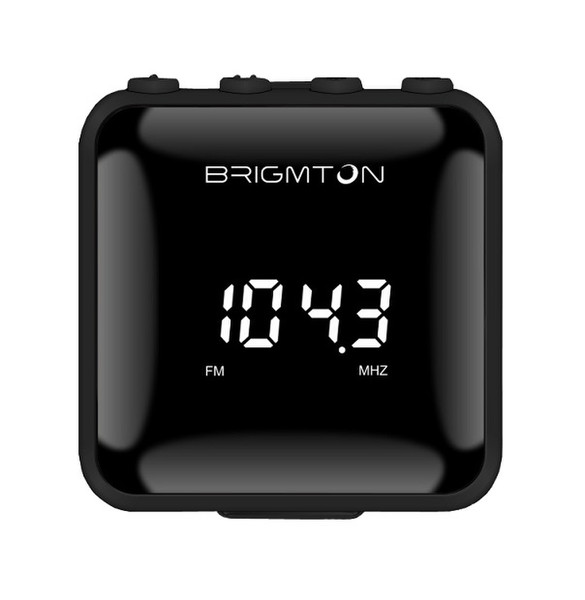 Brigmton BT-125-N Persönlich Digital Schwarz Radio