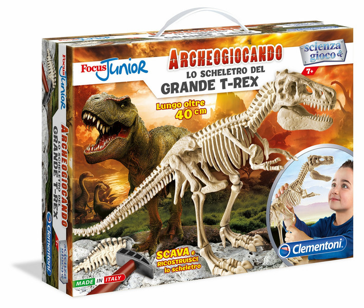 Clementoni 13937 Paläontologie Wissenschafts-Bausatz & -Spielzeug für Kinder