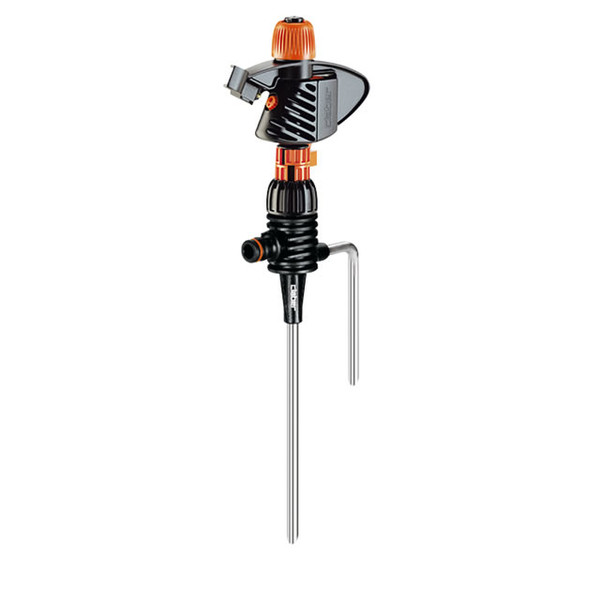 Claber 8707 Pulse water sprinkler Acrylonitrile butadiene styrene (ABS),Stainless steel Black,Orange water sprinkler