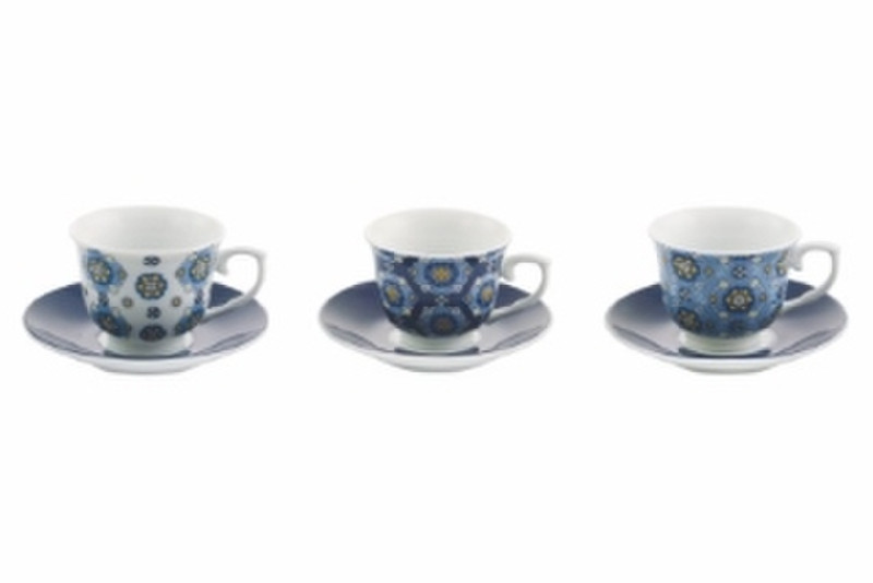 Villa D’este Home 2408123 Blue,White Coffee 6pc(s) cup/mug