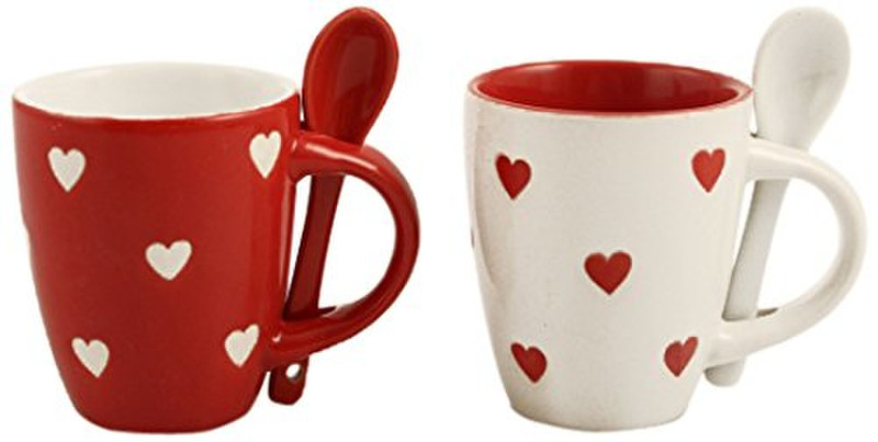 Villa D’este Home 2402722 Red,White Coffee 2pc(s) cup/mug