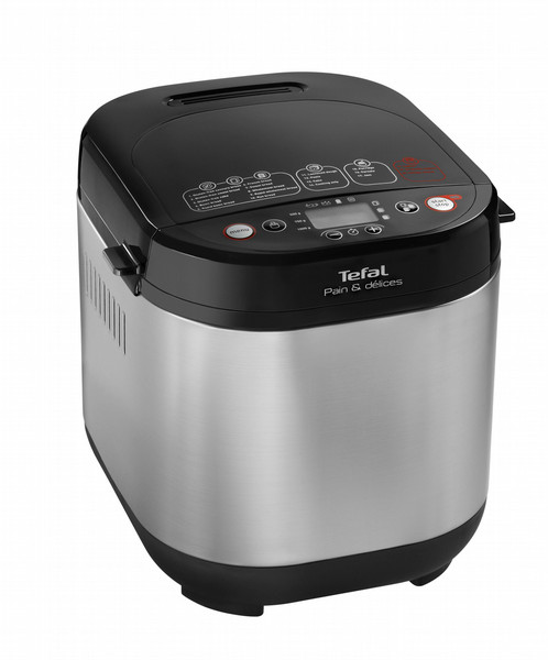 Tefal Pain & Délice PF240E 720Вт Черный, Нержавеющая сталь хлебопечка