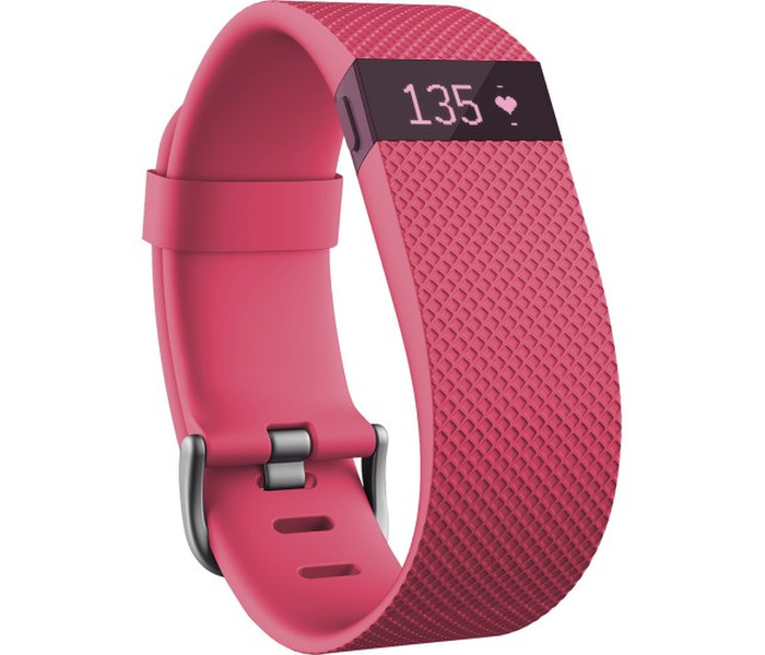 Fitbit Charge HR Wristband activity tracker OLED Беспроводной Розовый