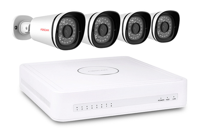 Foscam FN3108XE-B4-1T IP Indoor & outdoor Bullet White surveillance camera