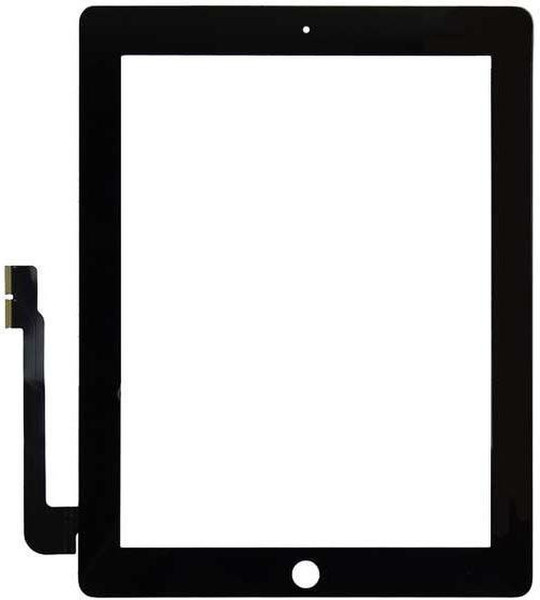 MicroSpareparts Mobile MSPPXAP-IPA3-TS-B Touch panel Apple Ersatzteil für Tablets