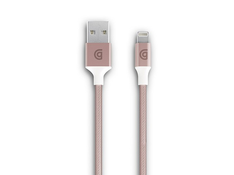 Griffin Premium Braided Lightning USB Lightning Pink gold