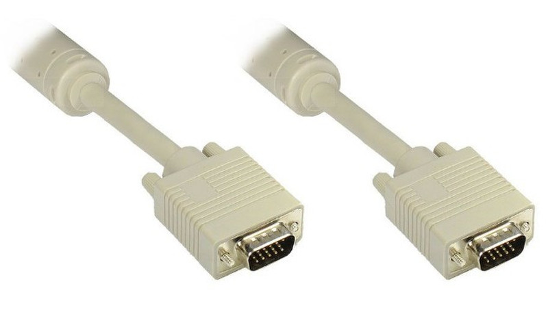 Alcasa P4310-15 15m VGA (D-Sub) VGA (D-Sub) Grey