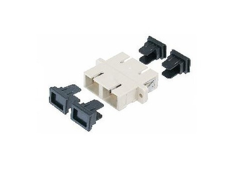 Alcasa LW-KUSCK SC/SC White fiber optic adapter