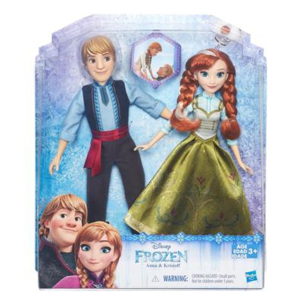 Hasbro Disney Frozen Anna & Kristoff 2-Pack Разноцветный кукла