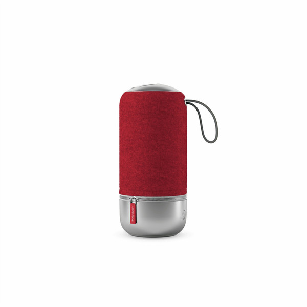 Libratone ZIPP MINI Copenhagen Mono portable speaker 60W Zylinder Rot, Silber