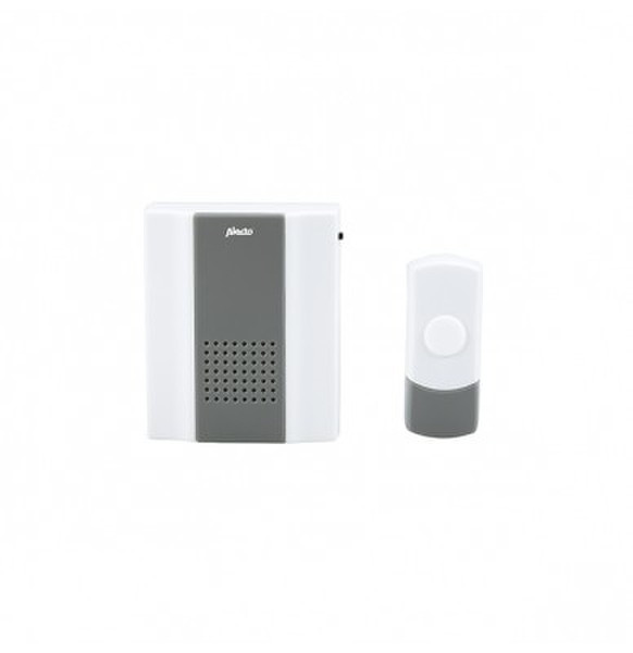 Alecto ADB-15 Wireless door bell kit Серый, Белый набор дверных звонков