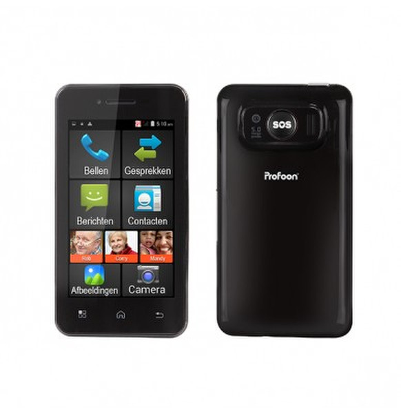 Alecto PMA-1000ZT Black smartphone