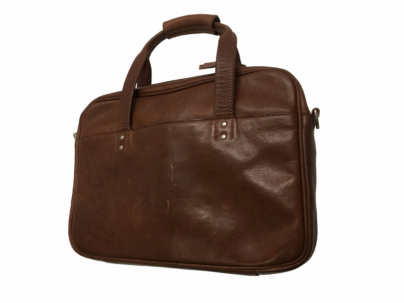 HP Premium Leather Brown Case 14Zoll Aktenkoffer Braun