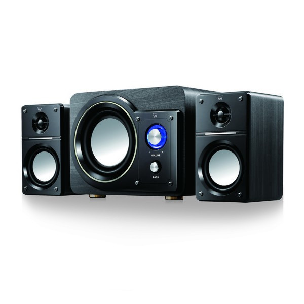 Ewent EW3512 2.1channels 40W Black speaker set