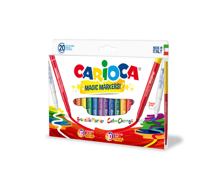 Carioca Magic Markers Extra Bold Multicolour 20pc(s) felt pen