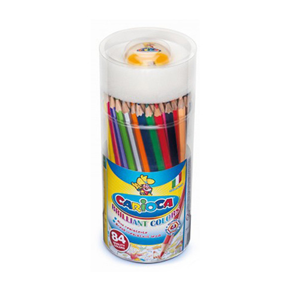 Carioca Hexagonal Мульти 84шт цветной карандаш