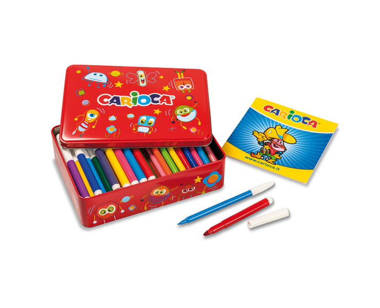 Carioca 100 Color Kit Fine/Extra Bold Разноцветный 100шт фломастер