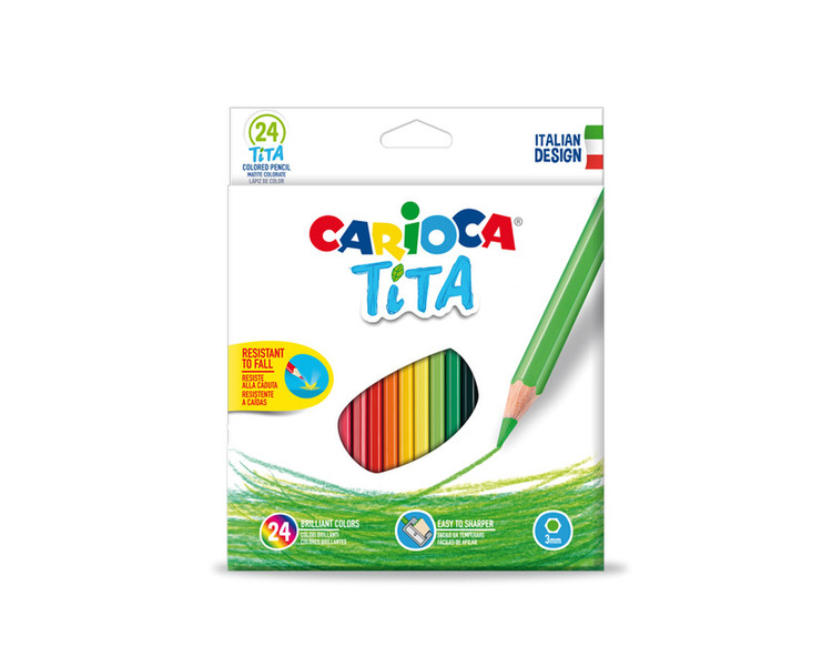 Carioca Tita Мульти 24шт цветной карандаш