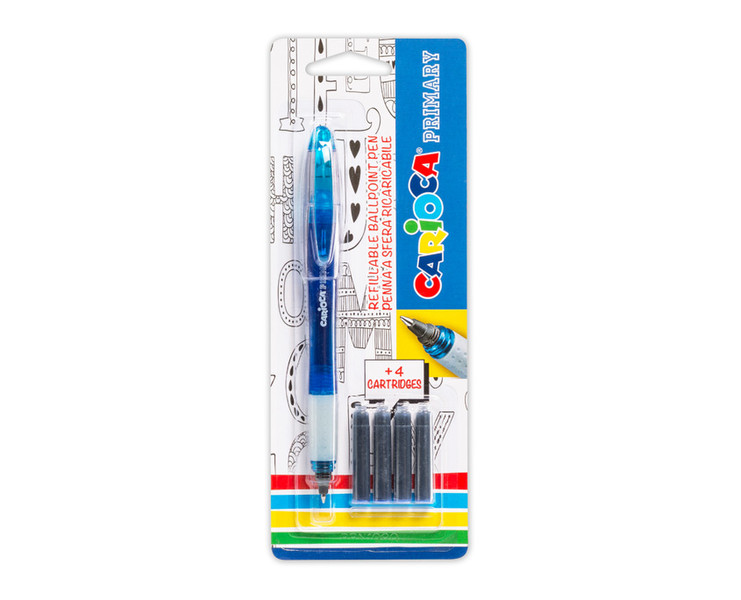 Carioca Primary Stick ballpoint pen Blau 1Stück(e)
