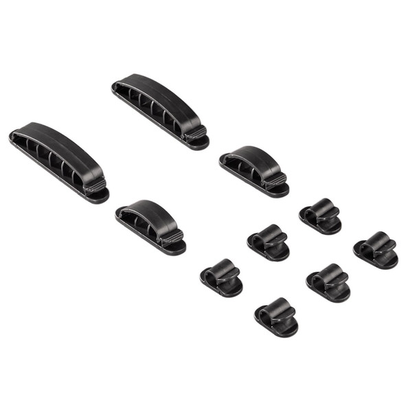 Hama 00116221 Black 10pc(s) cable clamp