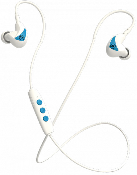 Radiopaq Mixx Memory FIT 2 Binaural Ohrbügel, im Ohr Weiß