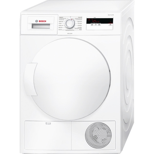 Bosch Serie 4 WTH83080 Freistehend Frontlader 7kg A+ Weiß Wäschetrockner