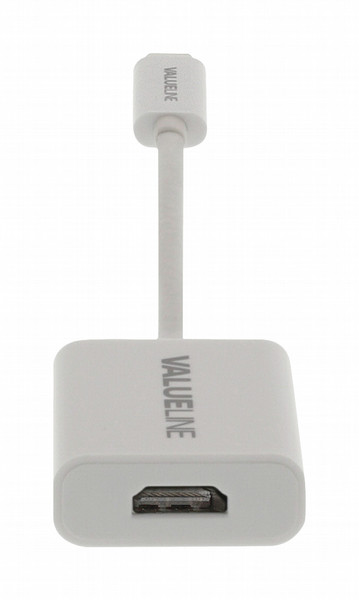 Valueline VLCP64650W02 0.15m USB C HDMI White