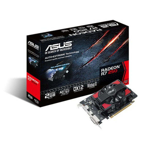 ASUS R7250-2GD5 Radeon R7 250 2GB GDDR5