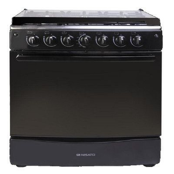 Nisato NE-3035TELAF Freestanding Gas hob Black cooker