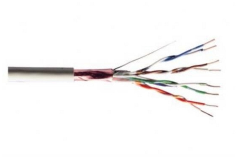 Link Accessori 08359M1 1000m Cat6 F/UTP (FTP) Grey networking cable