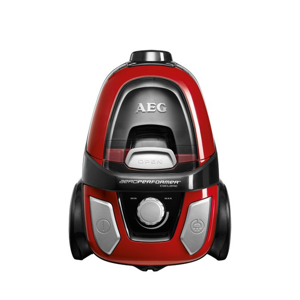 AEG AE9910EL Zylinder-Vakuum 1.1l 800W A Schwarz, Rot, Silber