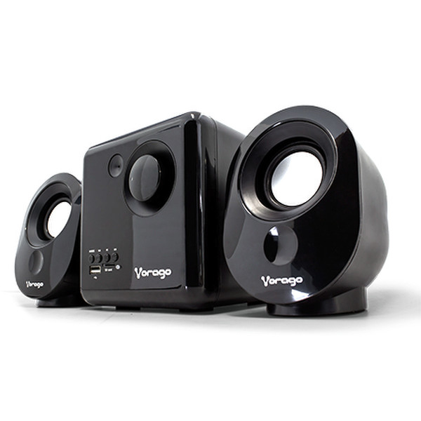 Vorago SPK-200 2.1 7W Black speaker set