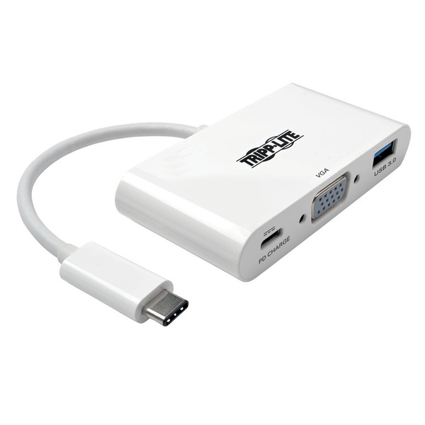 Tripp Lite U444-06N-VU-C USB 3.0 (3.1 Gen 1) Type-C 5000Mbit/s Weiß Schnittstellenhub