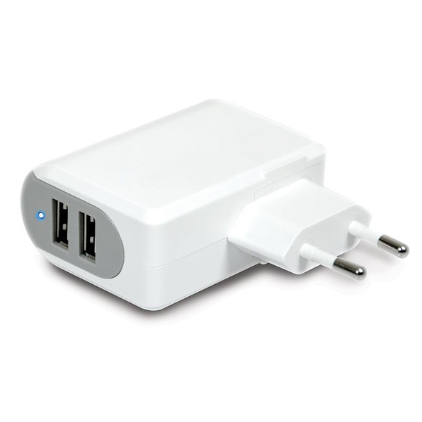 Port Designs 900011 Indoor Grey,White mobile device charger