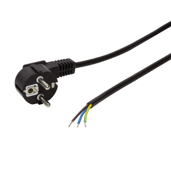 LogiLink 1.5m, CEE 7/7 1.5m CEE7/7 Schuko Black power cable