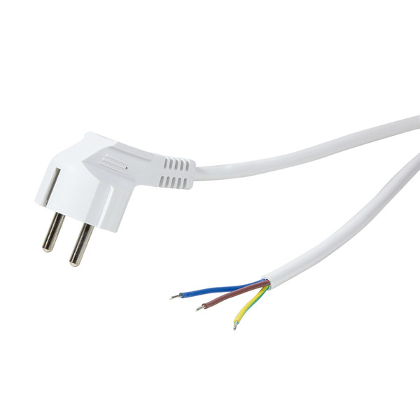 LogiLink 1.5m, CEE 7/7 1.5m CEE7/7 Schuko White power cable