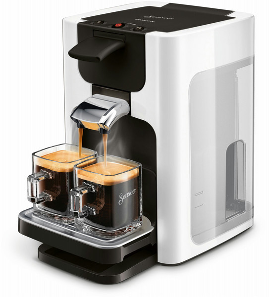 Senseo Quadrante HD7865/00 Freestanding Pod coffee machine 1.2L 8cups Silver coffee maker