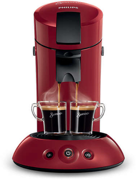 Senseo Original HD7817/92 Отдельностоящий Автоматическая Капсульная кофеварка 0.7л 4чашек Красный кофеварка