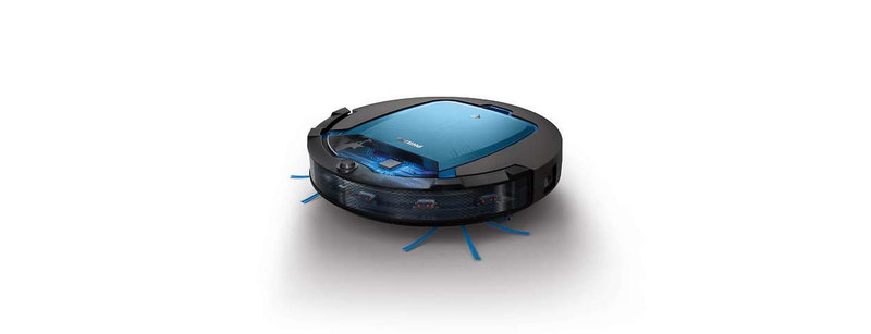 Philips SmartPro Active FC8830/82 Bagless 0.4L Black,Blue robot vacuum