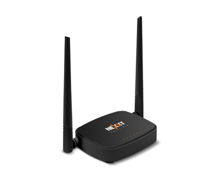 Nexxt Solutions Nebula 300 Single-band (2.4 GHz) Fast Ethernet Black