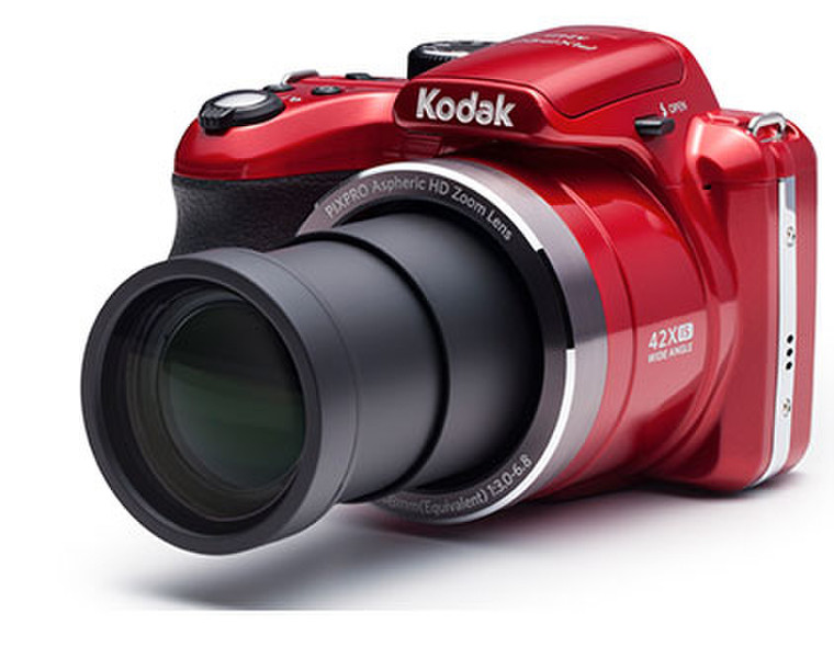 Kodak Astro Zoom AZ422 20МП 1/2.3" CCD 5152 x 3864пикселей Красный